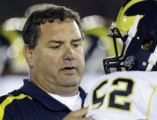 Brady Hoke and Ricky Barnum (52)