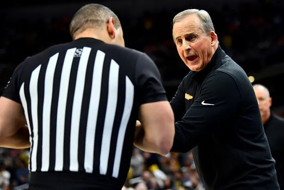 Tennessee Head Coach Rick Barnes