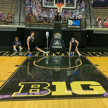 Terrance Williams II (5), Brandon Johns Jr. (23), and Jaron Faulds (44)