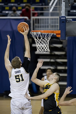 Austin Davis (51) and Eli Brooks (55)