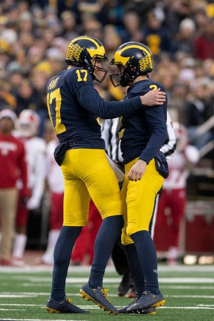 Will Hart (17) and Jake Moody (2)