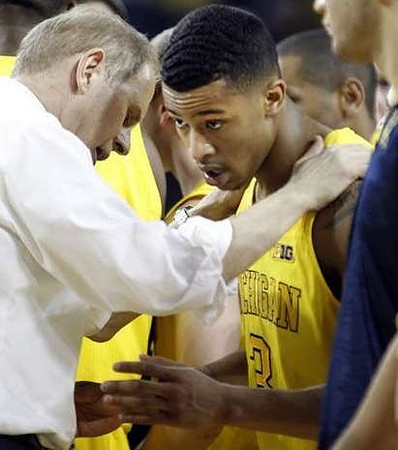 John Beilein and Trey Burke (3)