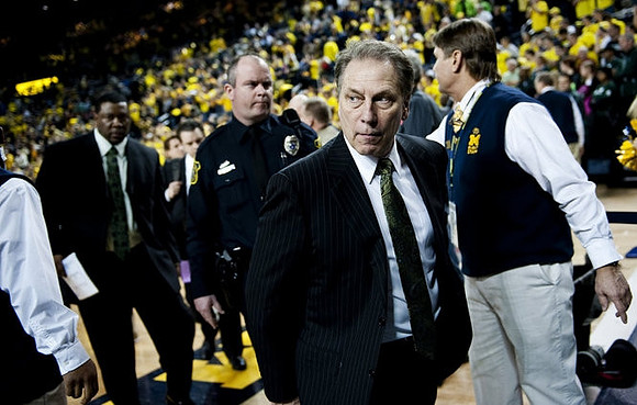 Michigan State Head Coach Tom Izzo