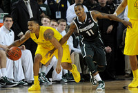 Trey Burke (3) and Mitch McGary (4)
