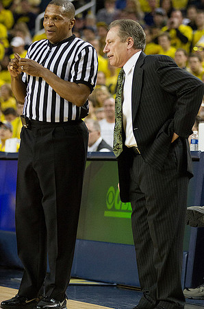 Michigan State Head Coach Tom Izzo
