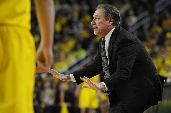 Michigan State Head Coach Tom Izzo