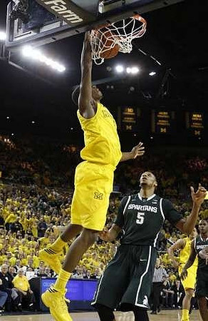 Tim Hardaway Jr. (10) and Trey Burke (3)