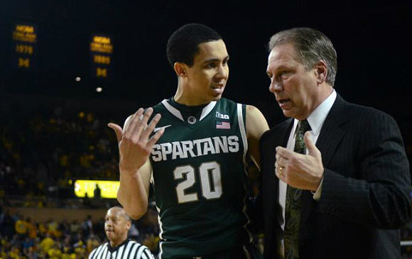 Michigan State Head Coach Tom Izzo