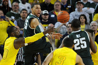 Tim Hardaway Jr. (10) and Trey Burke (3)