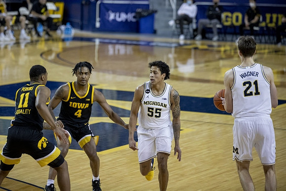 Eli Brooks (55) and Franz Wagner (21)
