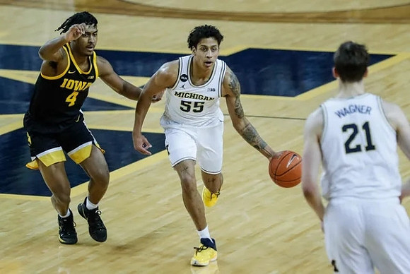 Eli Brooks (55) and Franz Wagner (21)