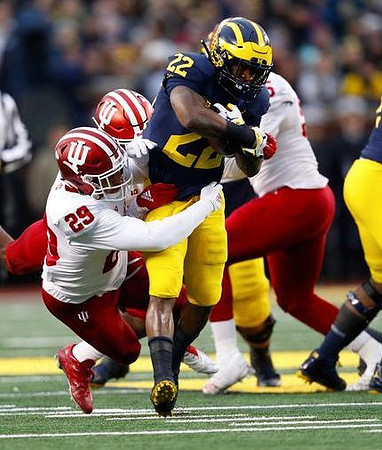 Karan Higdon (22)