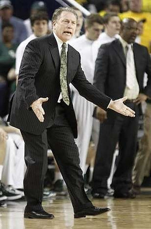 Michigan State Head Coach Tom Izzo