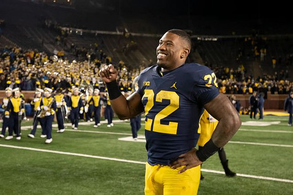 Karan Higdon (22)