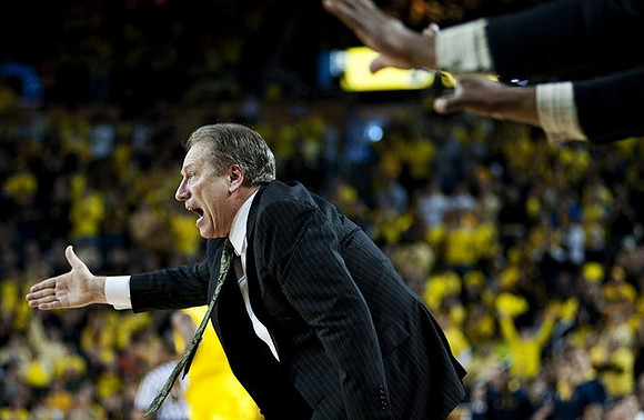 Michigan State Head Coach Tom Izzo