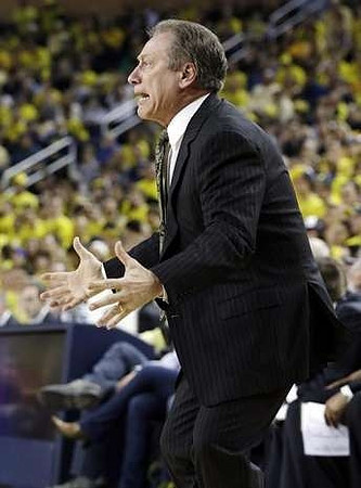 Michigan State Head Coach Tom Izzo