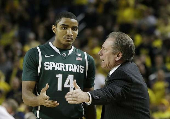 Michigan State Head Coach Tom Izzo