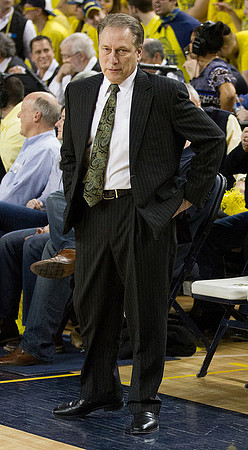 Michigan State Head Coach Tom Izzo
