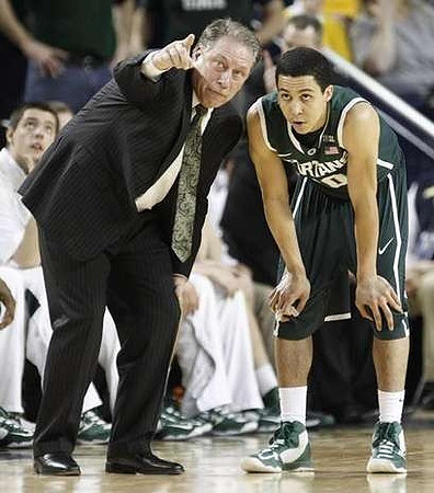 Michigan State Head Coach Tom Izzo