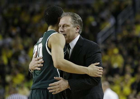 Michigan State Head Coach Tom Izzo