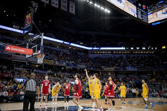 Danny Wolf (1), Vladislav Goldin (50), Will Tschetter (42), Tre Donaldson (3), and Nimari Burnett (4)