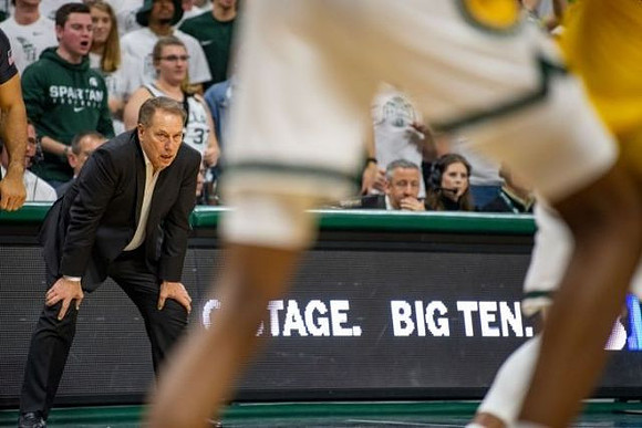 Michigan State Head Coach Tom Izzo