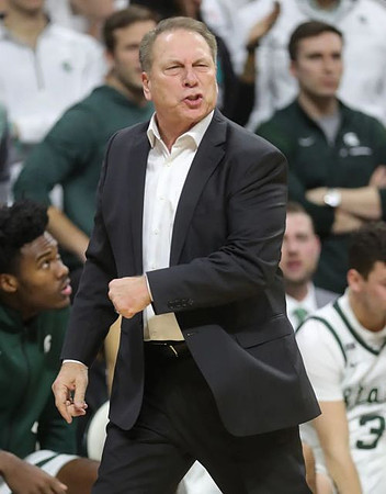 Michigan State Head Coach Tom Izzo