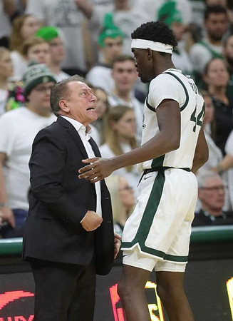 Michigan State Head Coach Tom Izzo