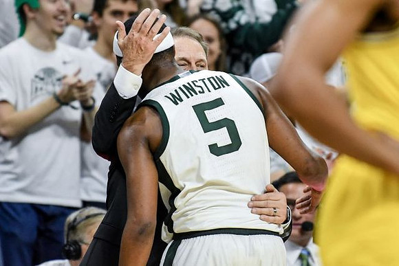 Michigan State Head Coach Tom Izzo