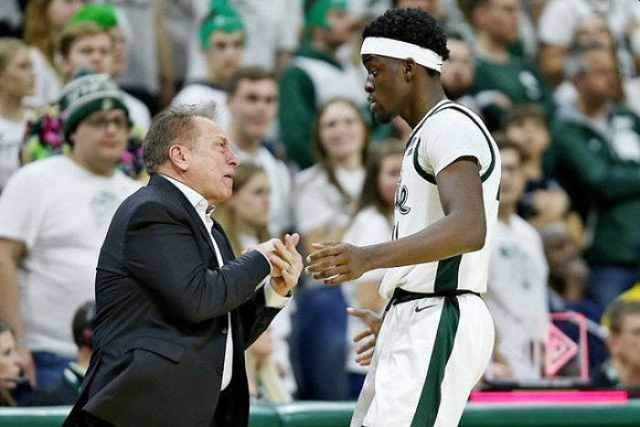 Michigan State Head Coach Tom Izzo