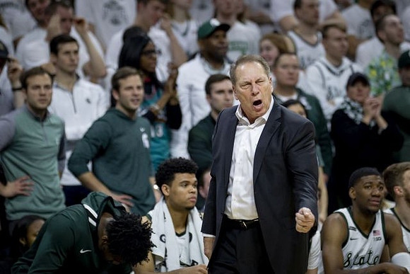 Michigan State Head Coach Tom Izzo