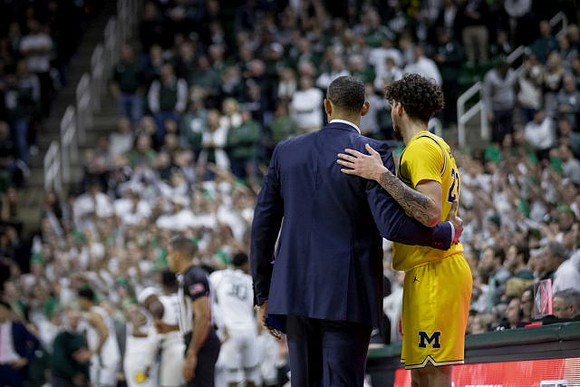 Juwan Howard and Brandon Johns Jr. (23)