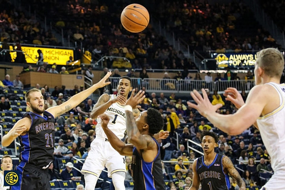 Charles Matthews (1) and Moritz Wagner (13)