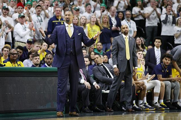 Juwan Howard, Howard Eisley, Saddi Washington, Colin Castleton (11), and Isaiah Livers (2)