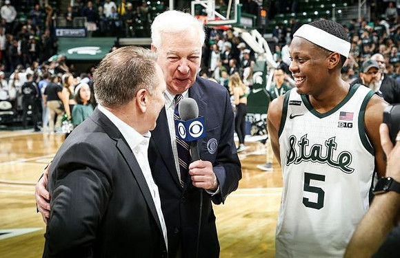 Michigan State Head Coach Tom Izzo