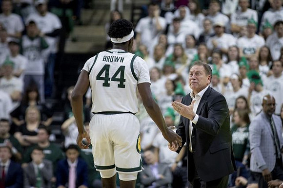 Michigan State Head Coach Tom Izzo