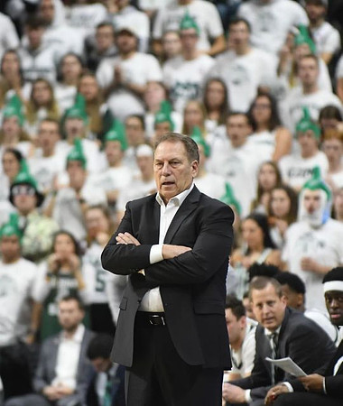 Michigan State Head Coach Tom Izzo
