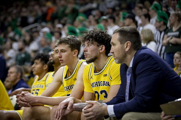 Eli Brooks (55), David DeJulius (0), Franz Wagner (21), Brandon Johns Jr. (23), and Jon Sanderson
