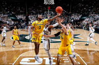David DeJulius (0), Zavier Simpson (3), Austin Davis (51), and Colin Castleton (11)