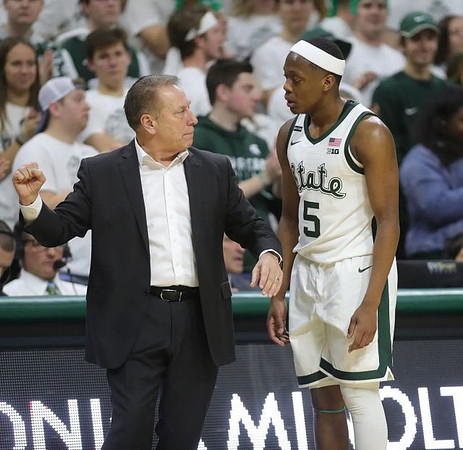 Michigan State Head Coach Tom Izzo