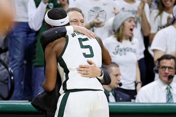 Michigan State Head Coach Tom Izzo