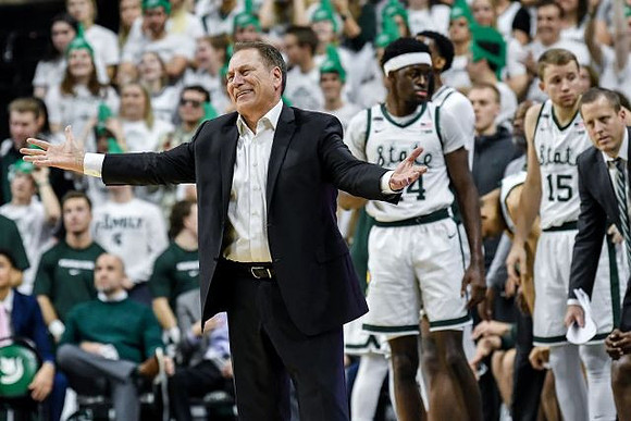 Michigan State Head Coach Tom Izzo