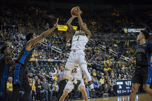 Charles Matthews (1) and Duncan Robinson (22)