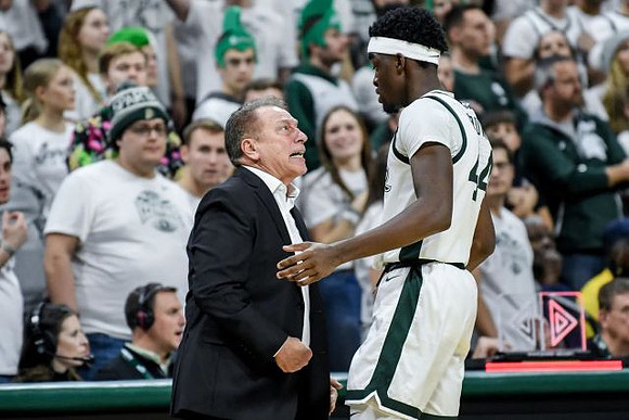 Michigan State Head Coach Tom Izzo
