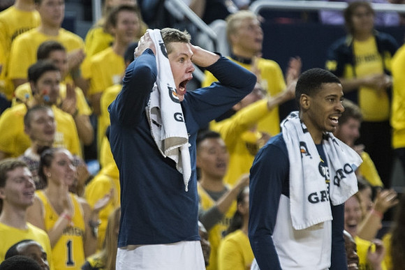 Moritz Wagner (13) and Charles Matthews (1)