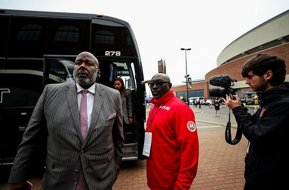 Maryland Head Coach Mike Locksley