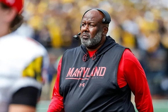 Maryland Head Coach Mike Locksley