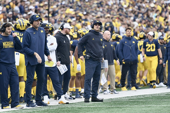 Jim Harbaugh and Michigan Team