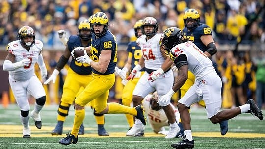 Luke Schoonmaker (86) and Zak Zinter (65)
