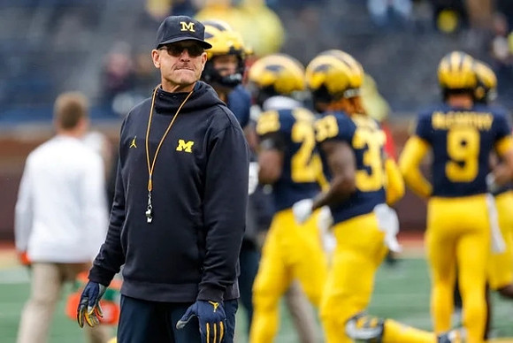 Jim Harbaugh and Michigan Team